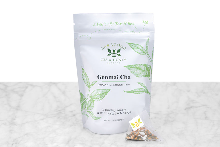 Shop Genmai Cha Tea Sachets Japanese Green Tea Bags Saratoga