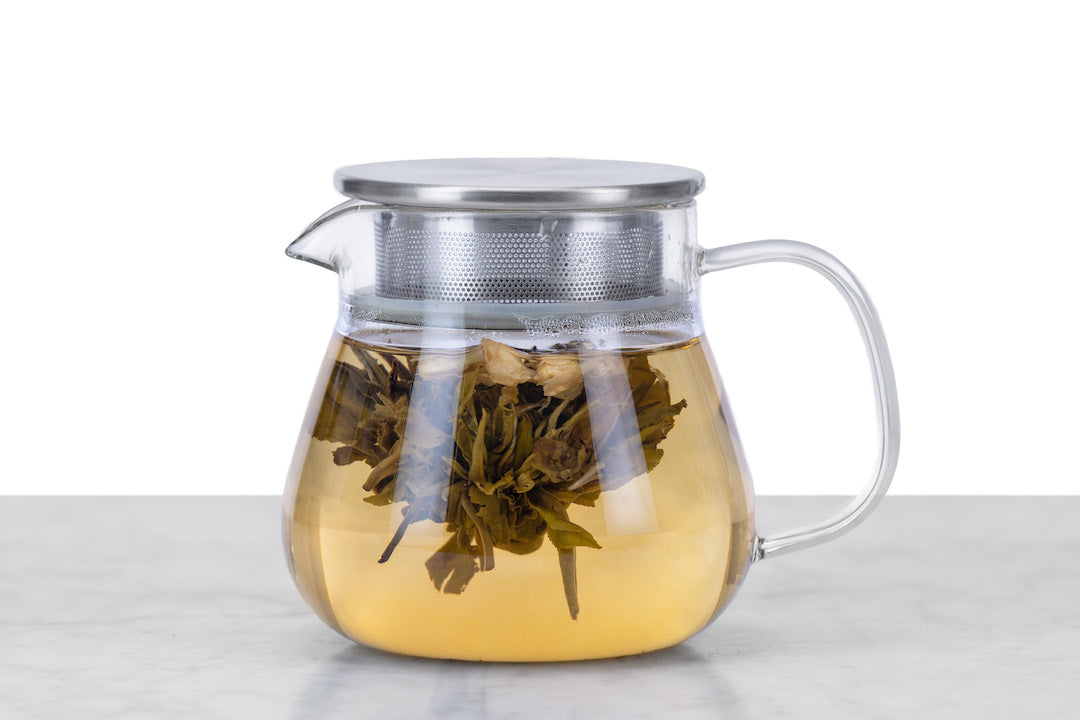 Glass Infuser Cup – Red Blossom Tea Company