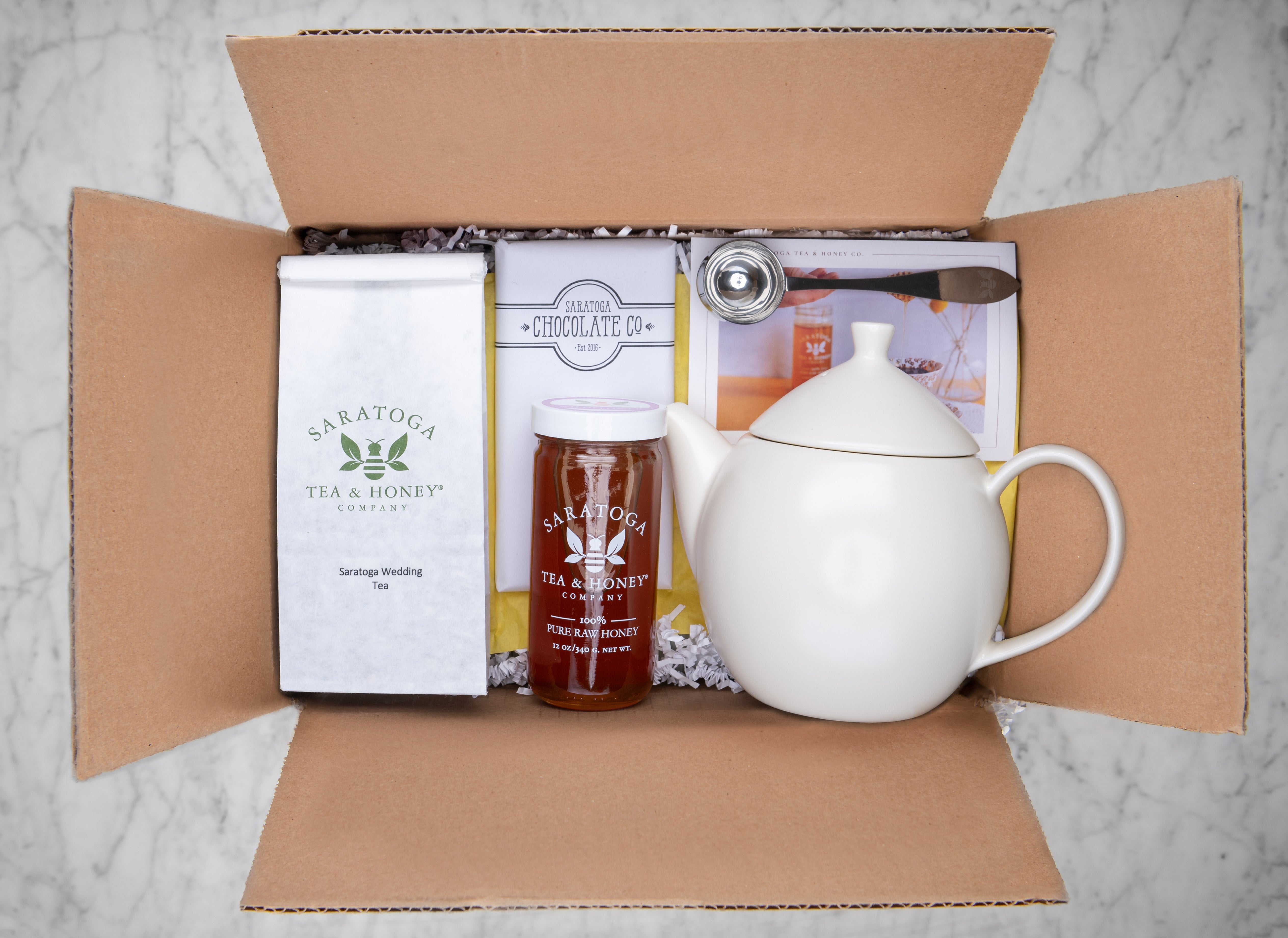 Tea for Two Gift Set - Give the Gift of Afternoon Tea – Saratoga Tea &  Honey Co.