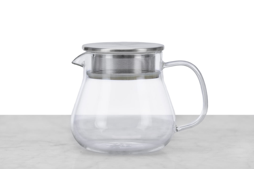 Small Glass Teapot with Infuser for Loose Tea :: Teasenz