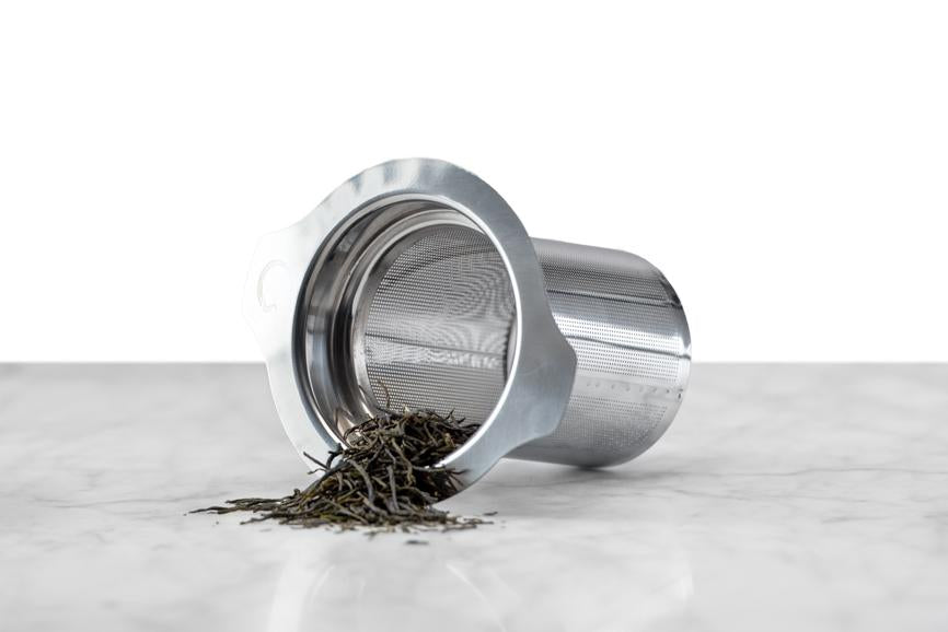 Loose Leaf Tea Infuser With Lid Stainless Steel Single Serving Tea Infuser  Mug Tea Infuser Cup of Tea Infuser Loose Leaf Tea 