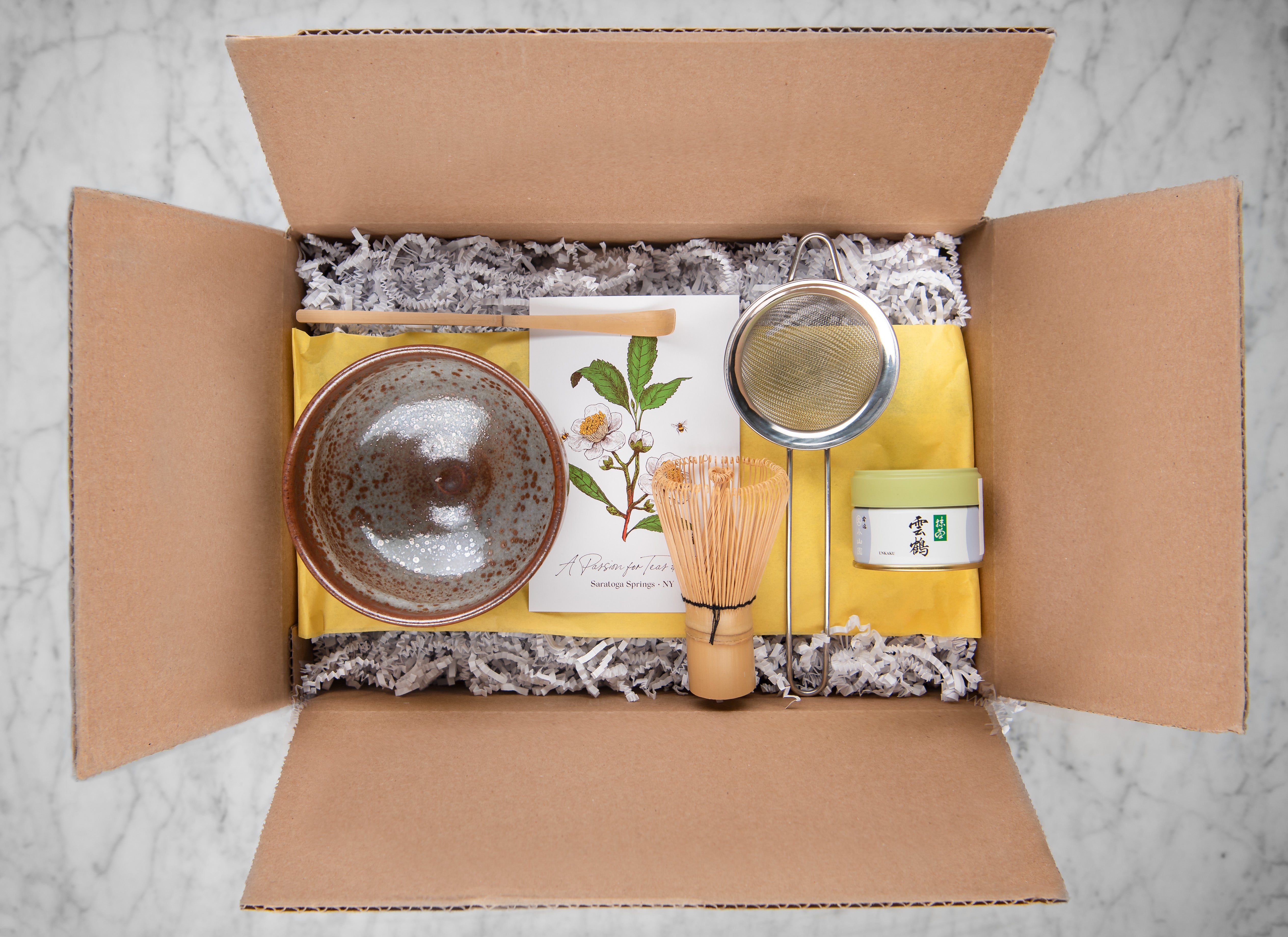 Ceremony Matcha Toolset Gift Box with Matcha - 5pcs – Clarity Tea