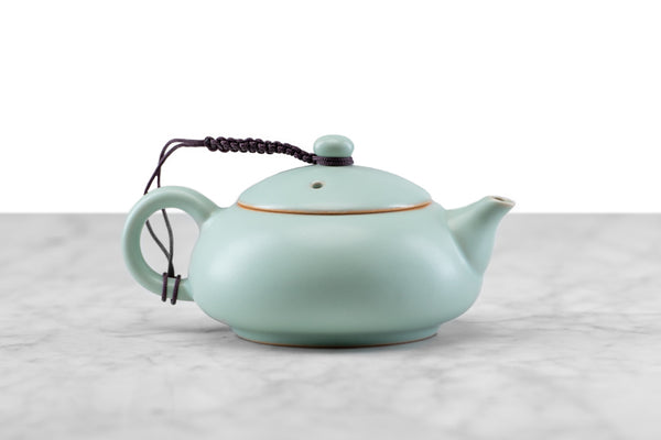 Ruyao Cat Teapot – Ru Kiln Crackle Glaze Gongfu Teapot